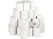 PM Company Thermal Paper Rolls Cash Register Point of Sale 3 1 8 x 273 ft White 50 CT