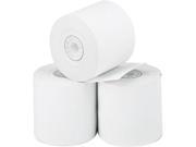 PM Company Thermal Paper Rolls Cash Register Calculator 2 1 4 x 165 ft White 3 Pack