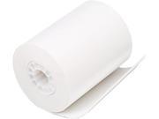 PM Company Thermal Paper Rolls Cash Register POS Roll 2 1 4 x80 ft White 50 Carton