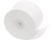 PM Company Paper Rolls One Ply Cash Register POS 1 3 4 x 150 ft White 10 Pack
