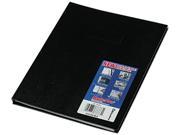 Blueline A10150BLK Note Pro Business Notebook College Rule Letter White 150 Sheets Pad