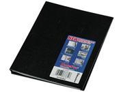 Blueline A7150BLK NotePro Notebook College Rule 9 1 4 x 7 1 4 White 150 Sheets Pad