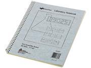 National Brand 43647 Wirebound Duplicate Lab Notebook Quadrille Rule 9 x 11 100 Sheets