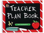 Teacher Created Resources 2093 Plan Book Spiral Bound 9 1 2 x 12 96 Pages