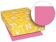 Wausau Paper Astrobrights Colored Paper 24lb 8 1 2 x 11 Plasma Pink 500 Sheets Ream