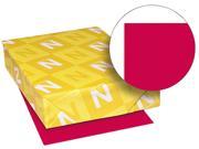 Wausau Paper 22551 Astrobrights Colored Paper 24lb 8 1 2 x 11 Re Entry Red 500 Sheets Ream