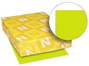 Wausau Paper Astrobrights Colored Paper 24lb 8 1 2 x 11 Terra Green 500 Sheets Ream