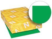Wausau Paper 22741 Astrobrights Colored Card Stock 65 lbs. 8 1 2 x 11 Gamma Green 250 Sheets