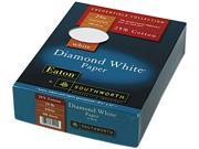 Southworth 31 224 10 25% Cotton Diamond White Paper 24 lbs. 8 1 2 x 11 500 Box