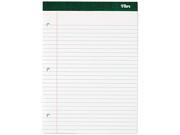 Tops 63379 Double Docket Writing Pad Extra Stiff Back Legal Rule Ltr WE 100 Sheet
