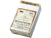 Tops 74830 Second Nature Recycled Note Pads Lgl Margin Rule 5 x 8 White 50 Sheet Dozen