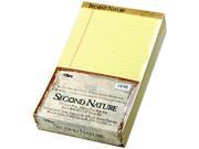 Tops 74920 Second Nature Recycled Pad Legal Margin Rule Legal Canary 50 Sheet Dozen
