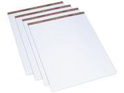 Tops 7900 Easel Pads Quadrille Rule 27 x 34 White 50 Sheet Pads 4 Pads Carton