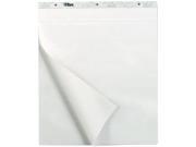 Tops 79190 NotesPlus Easel Pad Unruled 25 x 30 White 2 30 Sheet Pads Pack