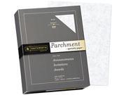 Southworth 964C Fine Parchment Specialty Paper 24 lbs. 8 1 2 x 11 Blue 500 Box