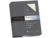 Southworth J938C Granite Specialty Paper 32 lbs. 8 1 2 x 11 Ivory 250 Box