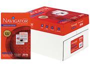 Navigator Premium Multipurpose Paper 97 Brightness 20lb 8 1 2x14 White 5000 Carton