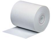 PM Company One Ply Thermal Cash Register Point of Sale Roll 3 1 8 x 273 ft White 50 CT