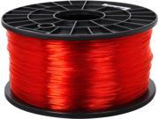 BuMat PLA TRANSLUCENT RED 739410612946 Translucent Red 1.75mm PLA plastic Filament