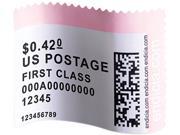 Dymo 30915 LabelWriter Postage Stamp Labels 1 5 8 x 1 1 4 White 200 RL