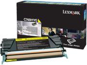 LEXMARK C748H4YG Toner Cartridge Yellow LEXMARK C748H4YG Toner Cartridge Yellow