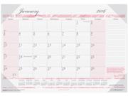 Breast Cancer Awareness Monthly Desk Pad Calendar 22 X 17 2014