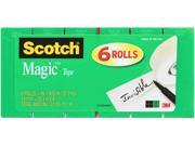 3M 810S6 Scotch Magic Tape Rolls