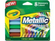 Crayola 8 color Metallic Markers