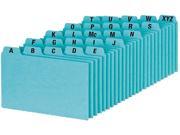 Oxford A Z Tabs Index Card Guides