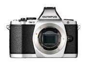 OLYMPUS E M5 V204040SU000 Silver Micro Four Thirds interchangeable lens system camera Body