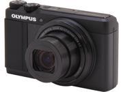 OLYMPUS Stylus XZ-10 Black 12 MP Digital Camera HDTV Output