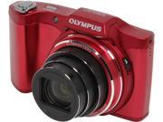OLYMPUS Stylus SZ-14 V102080RU000 Red 14 MP Digital Camera