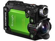 OLYMPUS TOUGH TG Tracker V104180EU000 Green 8 MP 1.5 Tilt Out LCD Display 115K Action Camera
