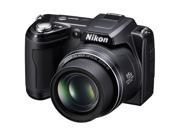 Nikon COOLPIX L110 Black 12.1 MP 28mm Wide Angle Digital Camera