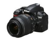 Nikon D3100 Black DSLR with 18-55mm & 55-200mm DX VR Zoom Lenses