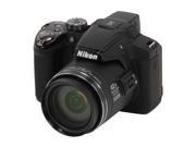 Nikon Coolpix P510 Black 16.1 MP 24mm Wide Angle Digital Camera HDTV Output