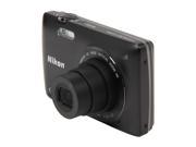 Nikon Coolpix S4300 Black 16 MP 26mm Wide Angle Digital Camera