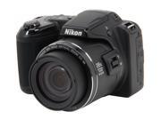 Nikon Coolpix L810 Black 16.1 MP Wide Angle Digital Camera HDTV Output