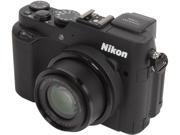 Nikon COOLPIX P7800 26427 Black 12.2 million 28mm Wide Angle Digital Camera HDTV Output