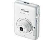 Nikon COOLPIX S02 26432 White 13.2 MP Digital Camera HDTV Output