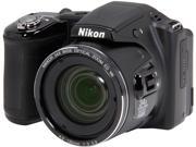 Nikon COOLPIX L830 26439 Black 16 MP Digital Camera HDTV Output
