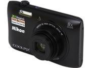 Nikon COOLPIX S3600 26452 Black Digital Camera