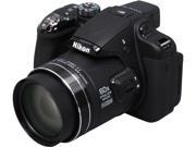 Nikon COOLPIX P600 26462 Black 16.1 MP 24mm Wide Angle Digital Camera HDTV Output