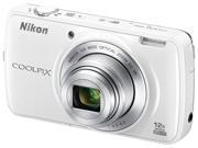 Nikon COOLPIX S810c 26428 White 16.0MP 25mm Wide Angle Digital Camera HDTV Output