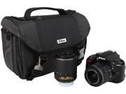 Nikon D3300 13473 Black 24.2 Mp Digital Slr Camera With 18-55mm F/3.5-5.6g Vr Ii And 55-200mm F/4-5.6g Ed Vr Ii Lenses