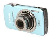 Canon PowerShot SD980 IS Blue 12.1 MP 24mm Wide Angle Digital Camera