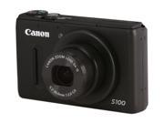 Canon PowerShot S100 Black 12.1 MP 24mm Wide Angle Digital Camera