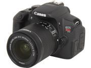 Canon EOS Rebel T5i (8595B003) Black Digital SLR Camera with 18-55mm IS STM Lens