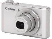 Canon PowerShot S110 6798B001 Silver 12.1 MP 24mm Wide Angle Digital Camera HDTV Output