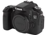Canon EOS 70D (8469B002) Black Digital SLR Camera - Body